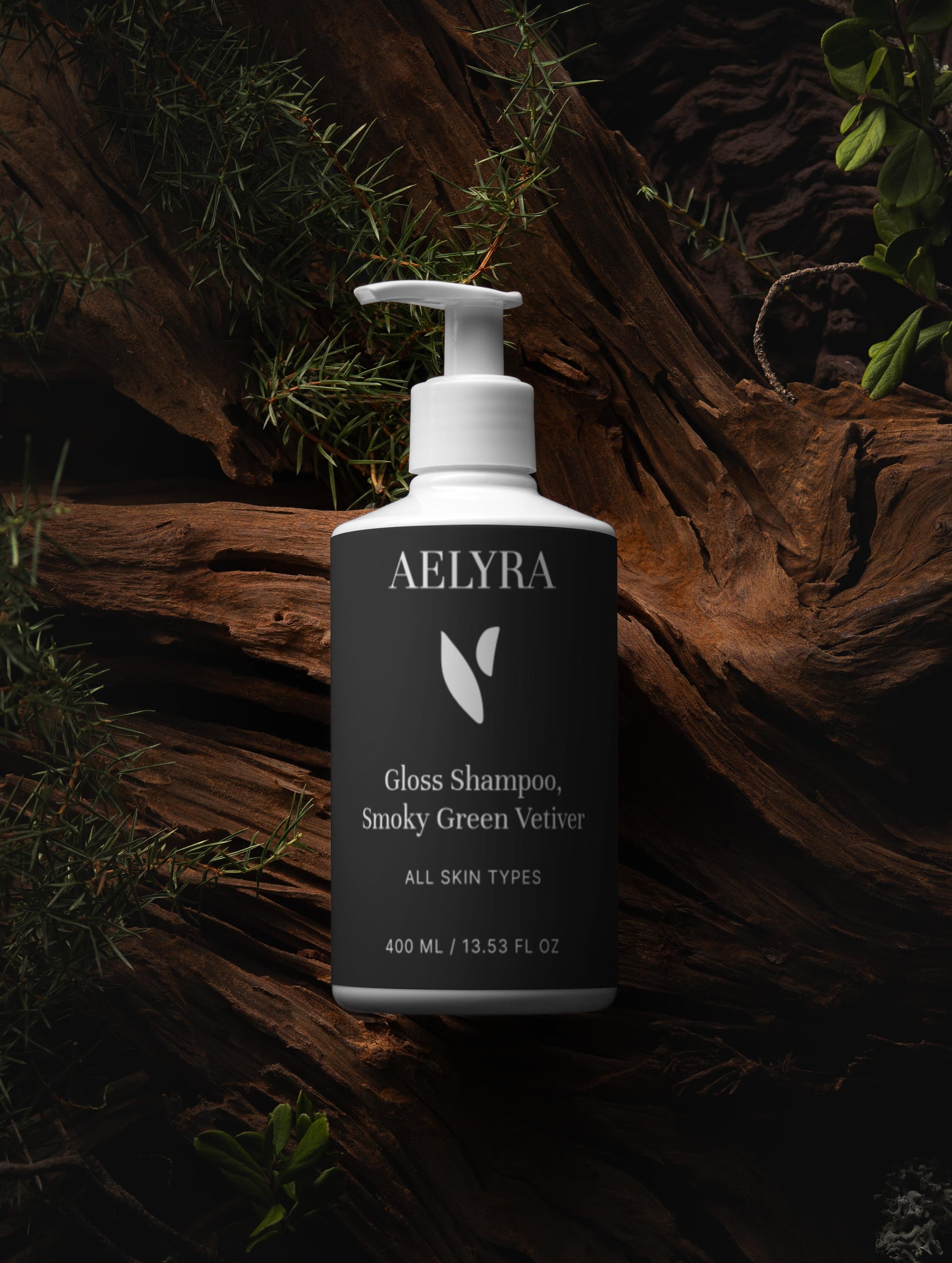 Gloss Shampoo, Smoky Green Vetiver