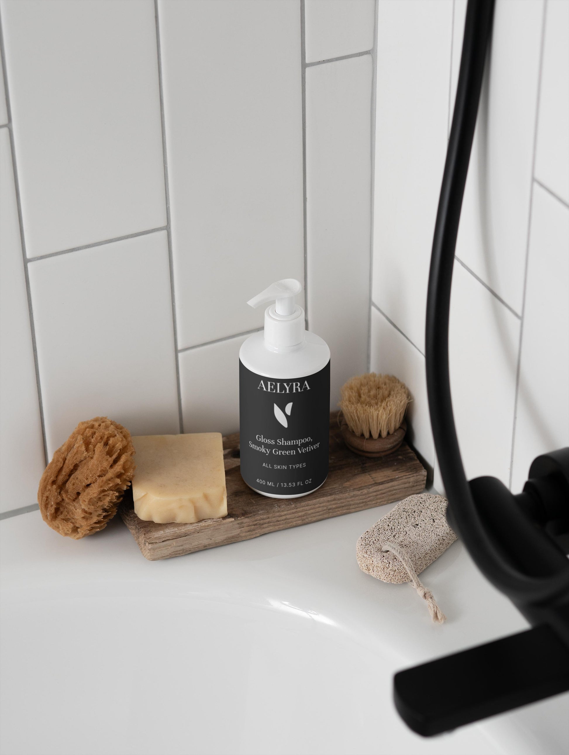 Gloss Shampoo, Smoky Green Vetiver